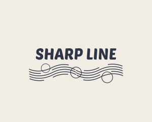 Line Waves Company logo design