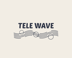 Line Waves Company logo design