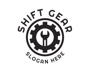 Gear Wrench Tool  logo design