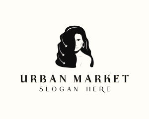 Woman Salon Hair logo