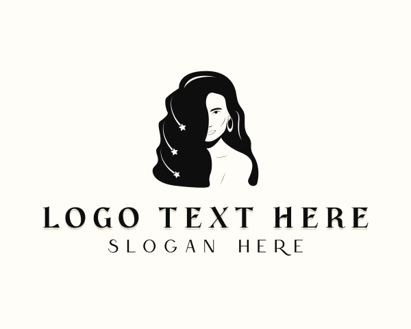 Hair logo example 3