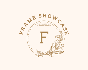 Flower Wreath Frame logo
