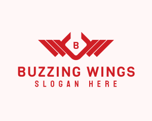 Wing Logistic Delivery  logo design