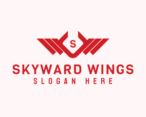 Wing Logistic Delivery  logo design