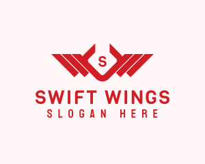 Wing Logistic Delivery  logo design