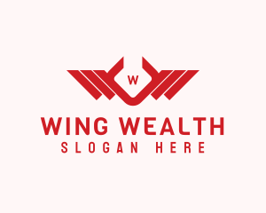 Wing Logistic Delivery  logo design