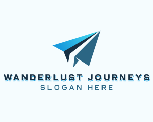 Travel Paper Plane Logo