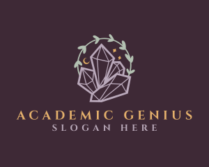 Jewelry Gemstone Crystals logo design