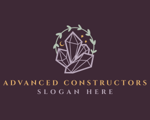 Jewelry Gemstone Crystals logo design