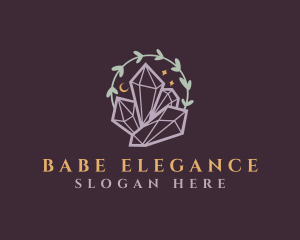 Jewelry Gemstone Crystals logo design