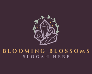 Jewelry Gemstone Crystals logo design