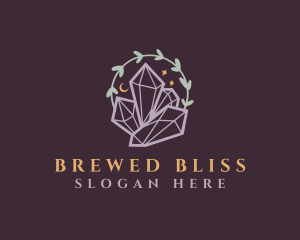 Jewelry Gemstone Crystals logo design