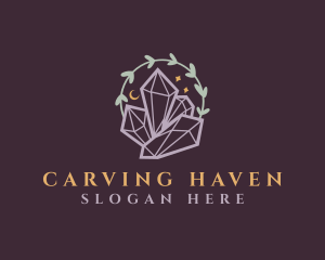 Jewelry Gemstone Crystals logo design