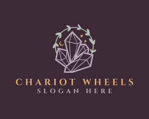 Jewelry Gemstone Crystals logo design