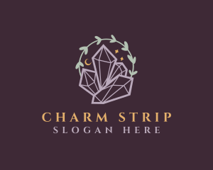 Jewelry Gemstone Crystals logo design