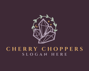 Jewelry Gemstone Crystals logo design