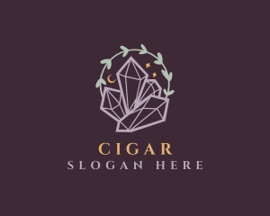 Jewelry Gemstone Crystals logo design