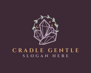 Jewelry Gemstone Crystals logo design