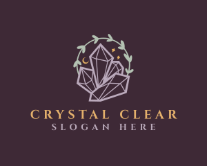 Jewelry Gemstone Crystals logo design