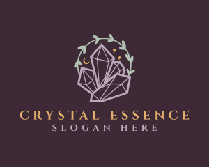 Jewelry Gemstone Crystals logo design