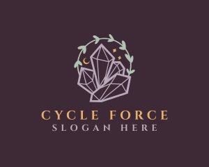 Jewelry Gemstone Crystals logo design