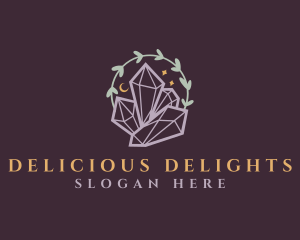 Jewelry Gemstone Crystals logo design