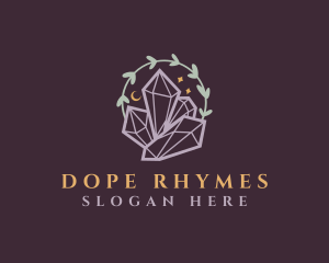 Jewelry Gemstone Crystals logo design