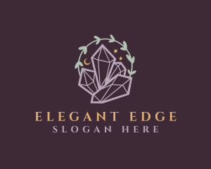 Jewelry Gemstone Crystals logo design