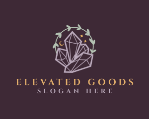 Jewelry Gemstone Crystals logo design