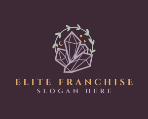 Jewelry Gemstone Crystals logo design