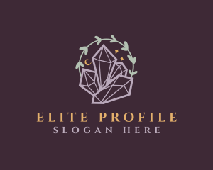 Jewelry Gemstone Crystals logo design