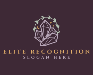 Jewelry Gemstone Crystals logo design