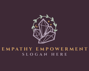 Jewelry Gemstone Crystals logo design