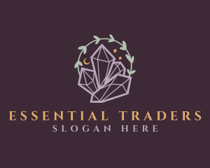 Jewelry Gemstone Crystals logo design