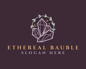 Jewelry Gemstone Crystals logo design