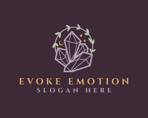 Jewelry Gemstone Crystals logo design