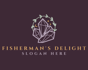 Jewelry Gemstone Crystals logo design