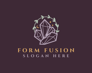 Jewelry Gemstone Crystals logo design