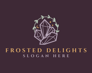 Jewelry Gemstone Crystals logo design