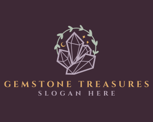 Jewelry Gemstone Crystals logo design