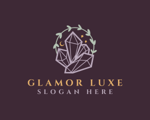 Jewelry Gemstone Crystals logo design