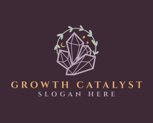 Jewelry Gemstone Crystals logo design