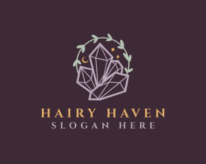 Jewelry Gemstone Crystals logo design