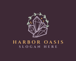 Jewelry Gemstone Crystals logo design