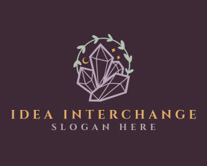 Jewelry Gemstone Crystals logo design