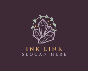 Jewelry Gemstone Crystals logo design