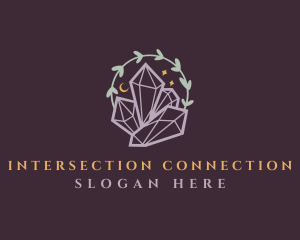 Jewelry Gemstone Crystals logo design