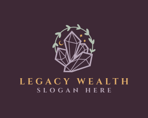 Jewelry Gemstone Crystals logo design