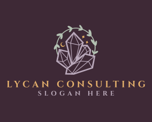 Jewelry Gemstone Crystals logo design