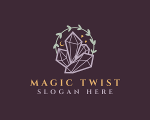 Jewelry Gemstone Crystals logo design